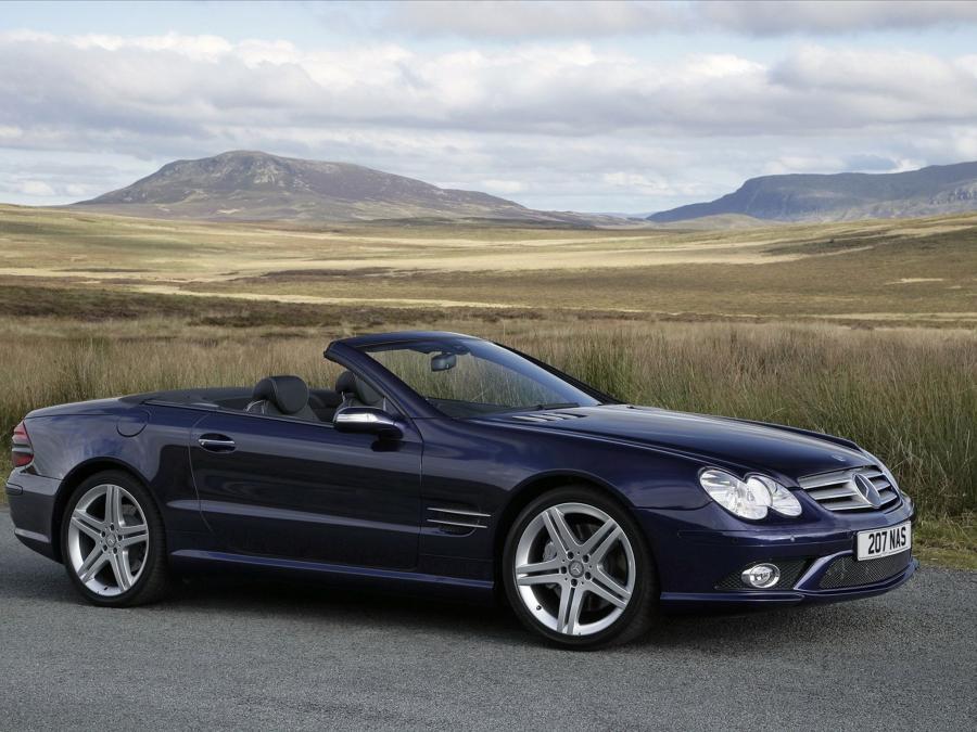  Mercedes-Benz SL500 Sports Package 2005 года  (UK) (фото 23 из 23)